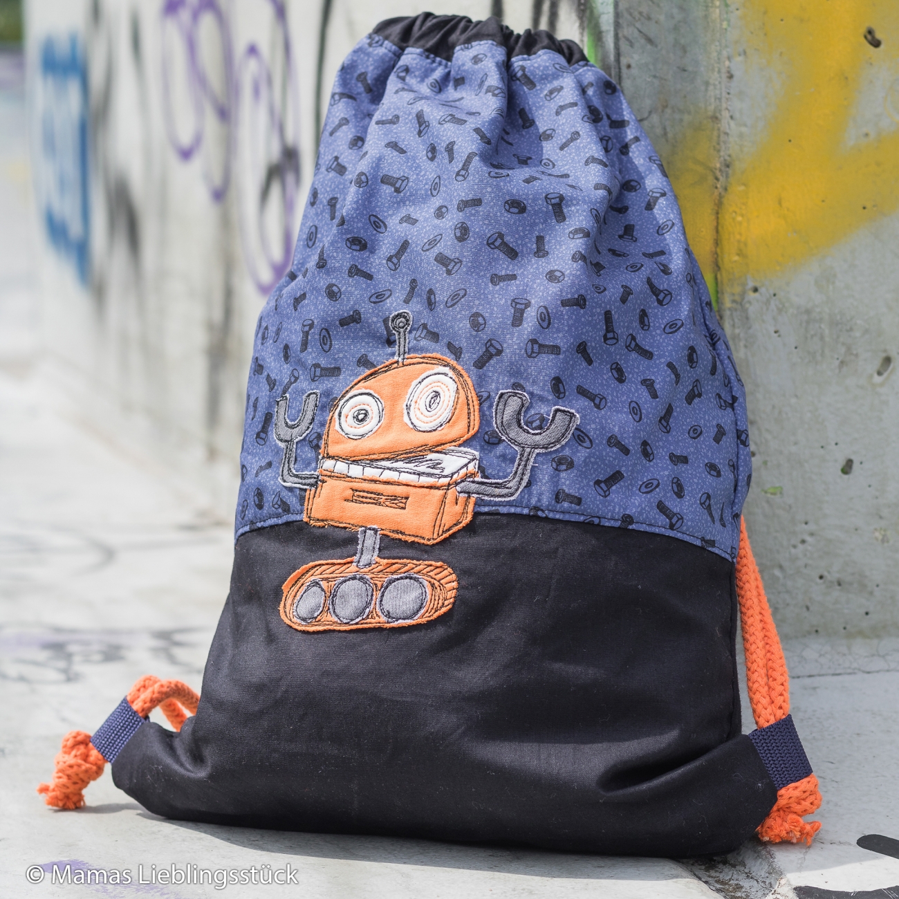 Swafing Baumwolle Webware - Happy Metal by Steinbeck - Schrauben - Reststück ca. 47cm